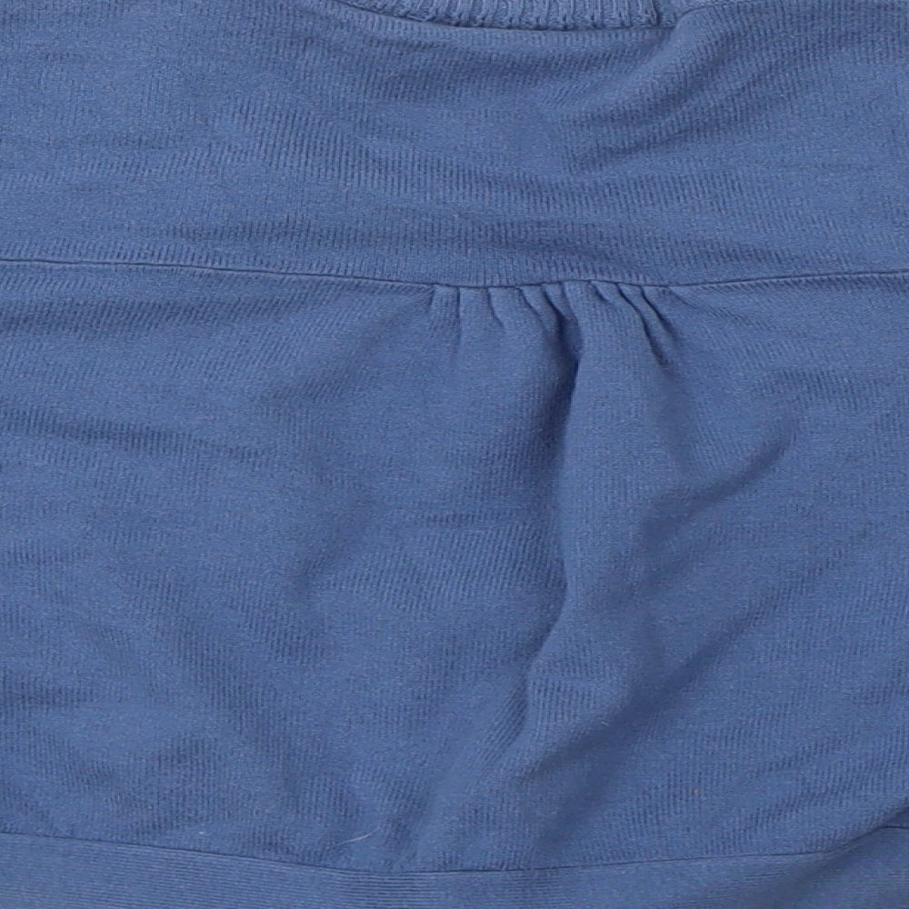 New Look Womens Blue  Knit Cardigan Jumper Size 16