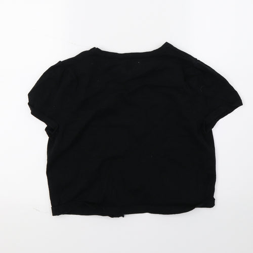 George Womens Black  Knit Cardigan Jumper Size 14