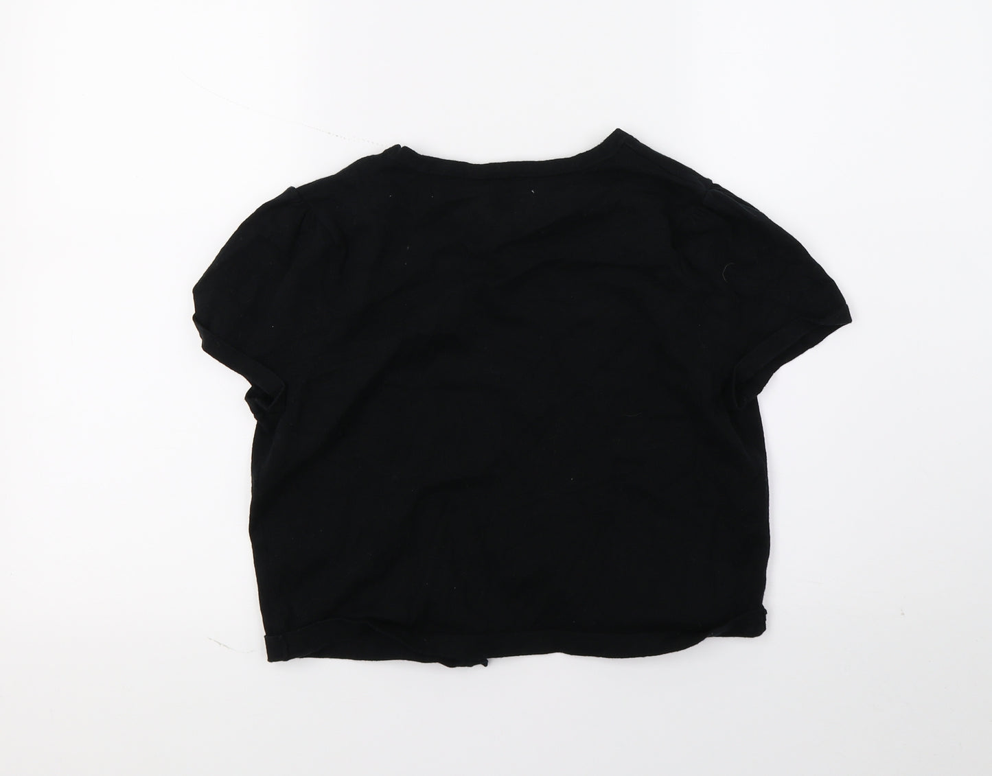 George Womens Black  Knit Cardigan Jumper Size 14