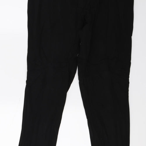 Preworn Womens Black   Trousers  Size 16 L29 in