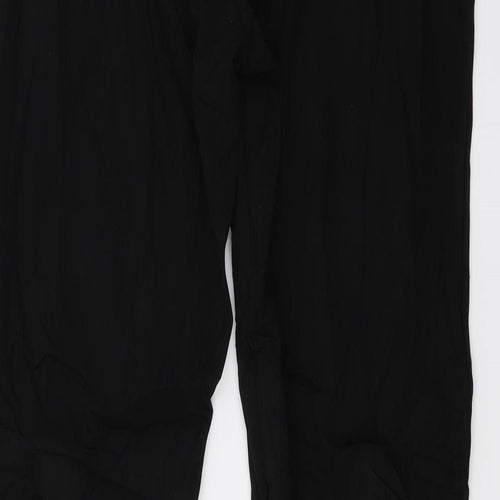 Preworn Womens Black   Trousers  Size 16 L29 in