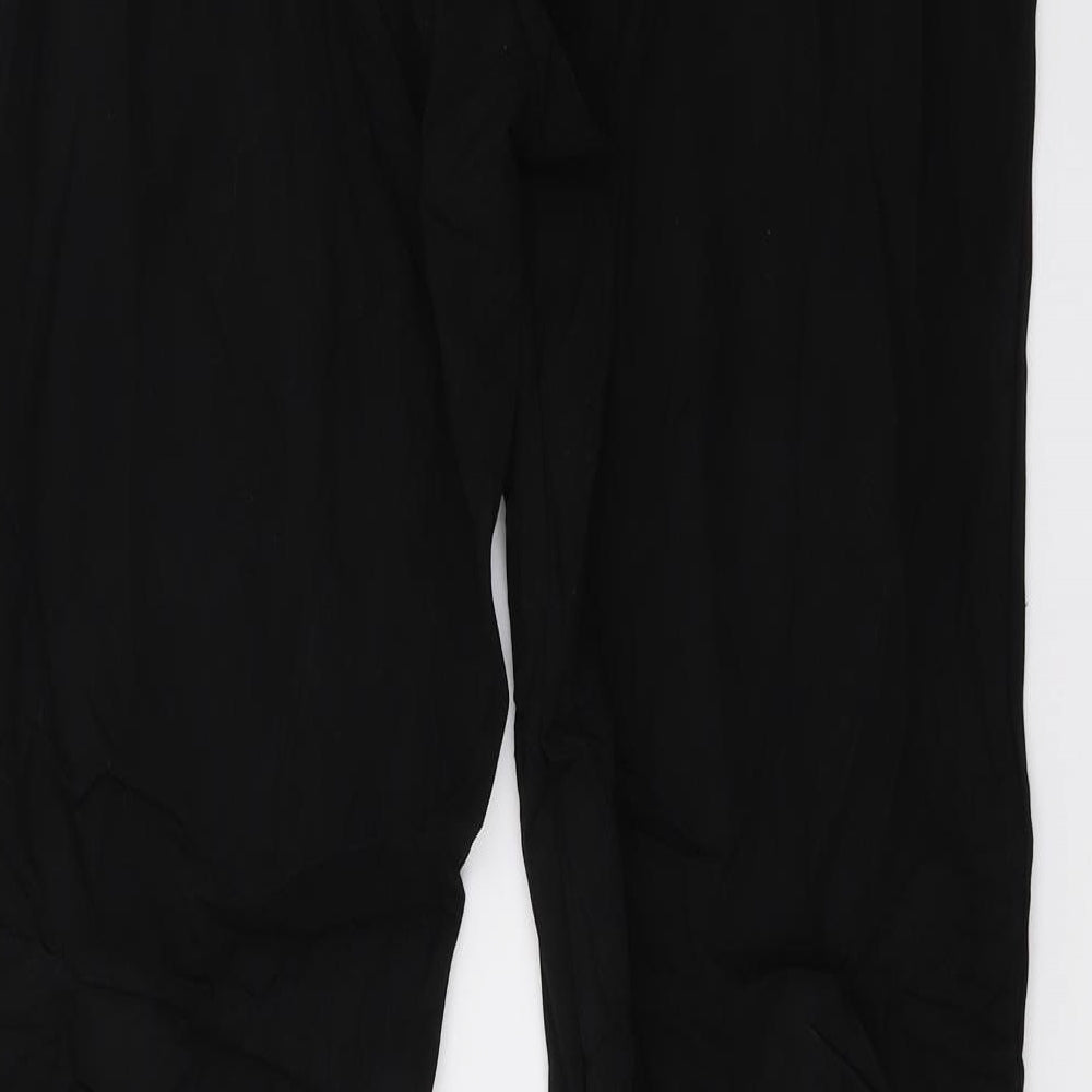Preworn Womens Black   Trousers  Size 16 L29 in