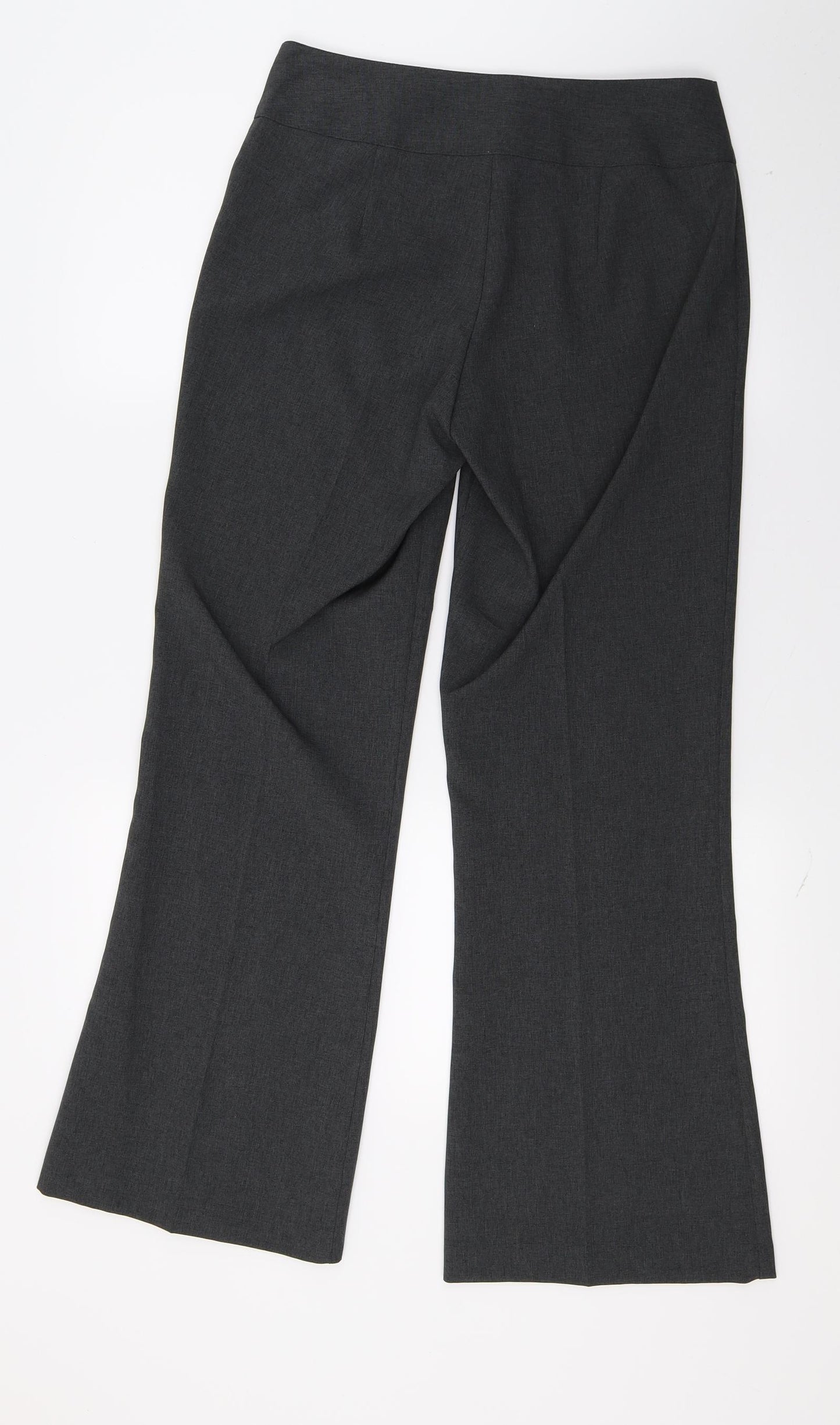 Papaya Womens Grey   Trousers  Size 8 L29 in