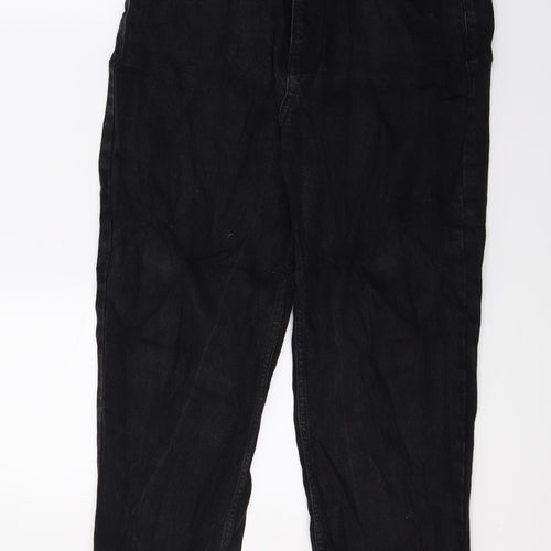 Reclaimed Vintage Womens Black  Denim Straight Jeans Size 30 in L26 in