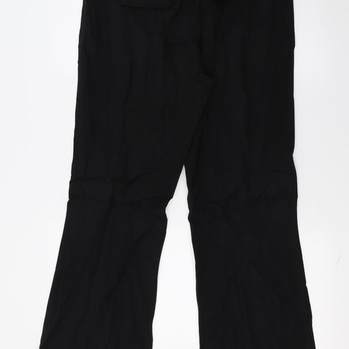 George Womens Black   Trousers  Size 12 L29 in