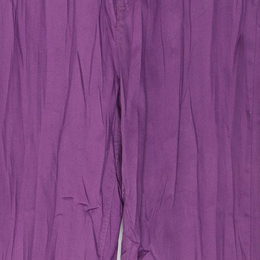 Denim & Co. Womens Purple  Denim Skinny Jeans Size 20 L33 in