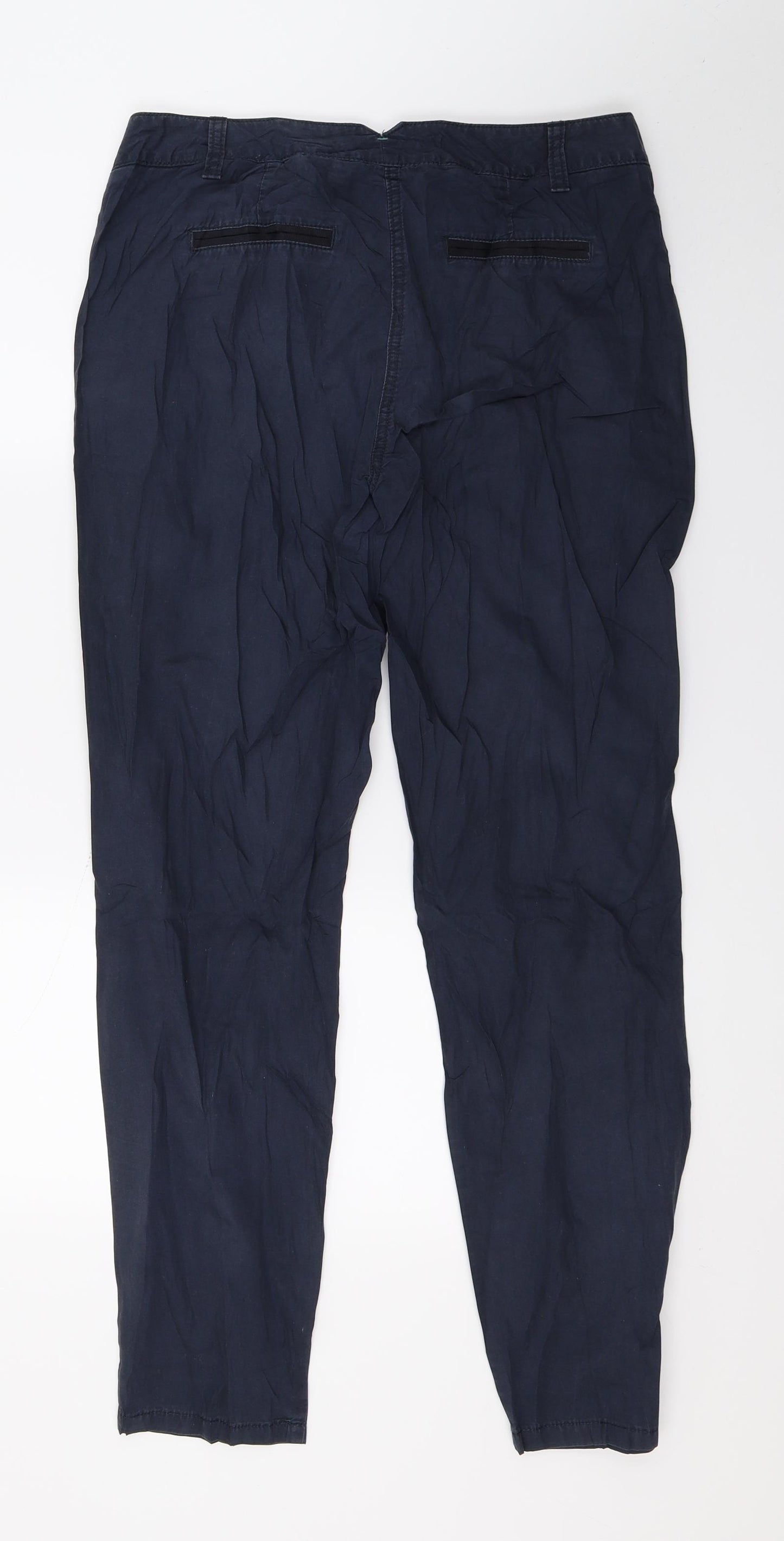 NEXT Womens Blue   Trousers  Size 12 L29 in