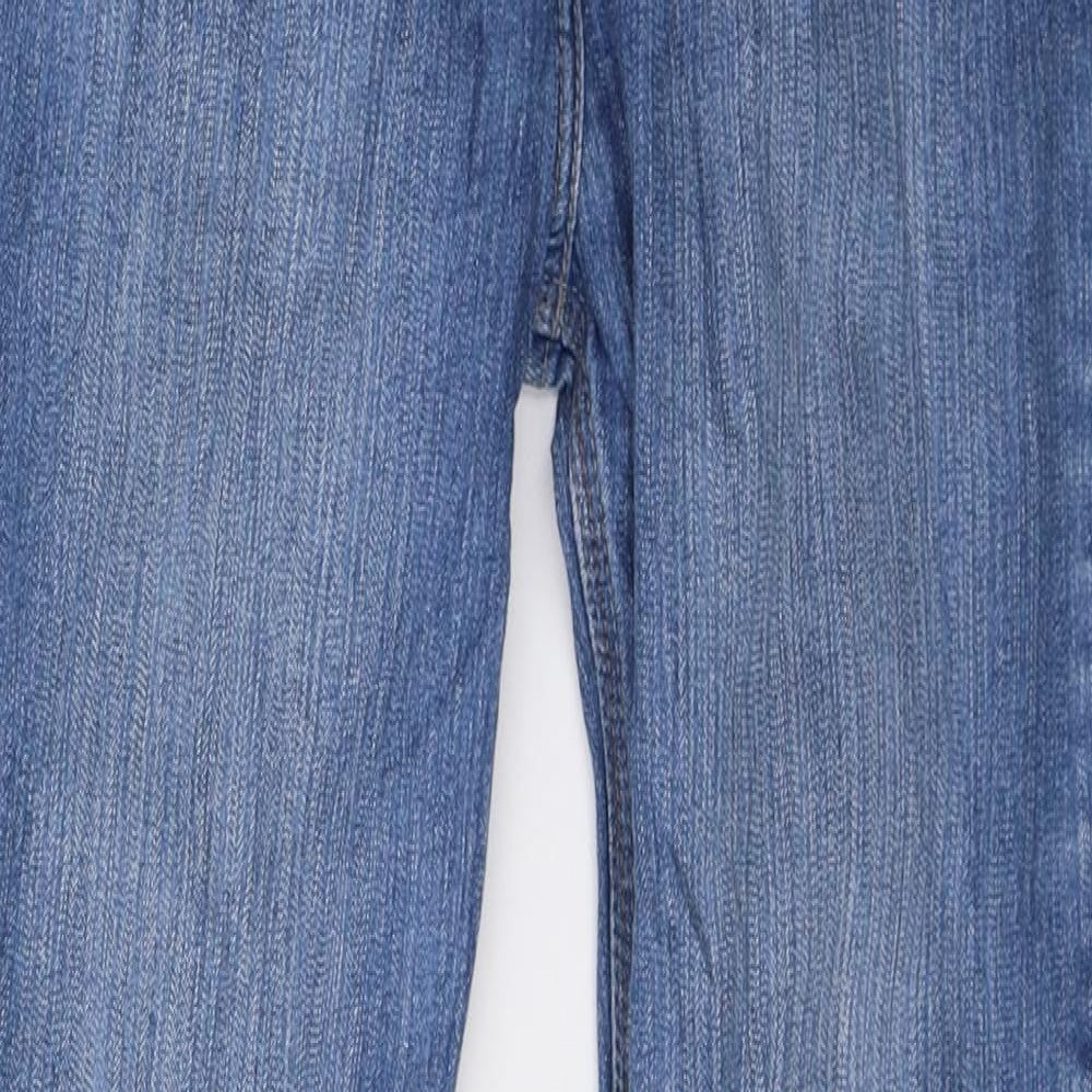 George Womens Blue  Denim Straight Jeans Size 10 L29 in