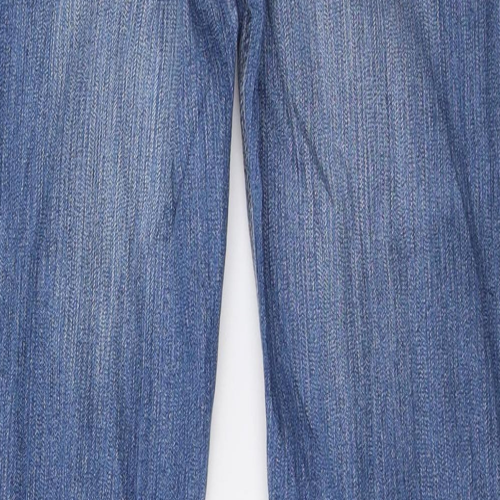 George Womens Blue  Denim Straight Jeans Size 10 L29 in