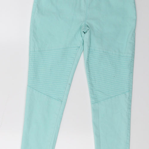 Preworn Girls Blue  Denim Jegging Jeans Size 11 Years