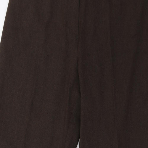 Marks and Spencer Womens Brown   Trousers  Size 16 L28 in