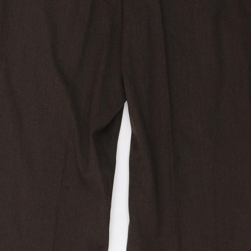 Marks and Spencer Womens Brown   Trousers  Size 16 L28 in