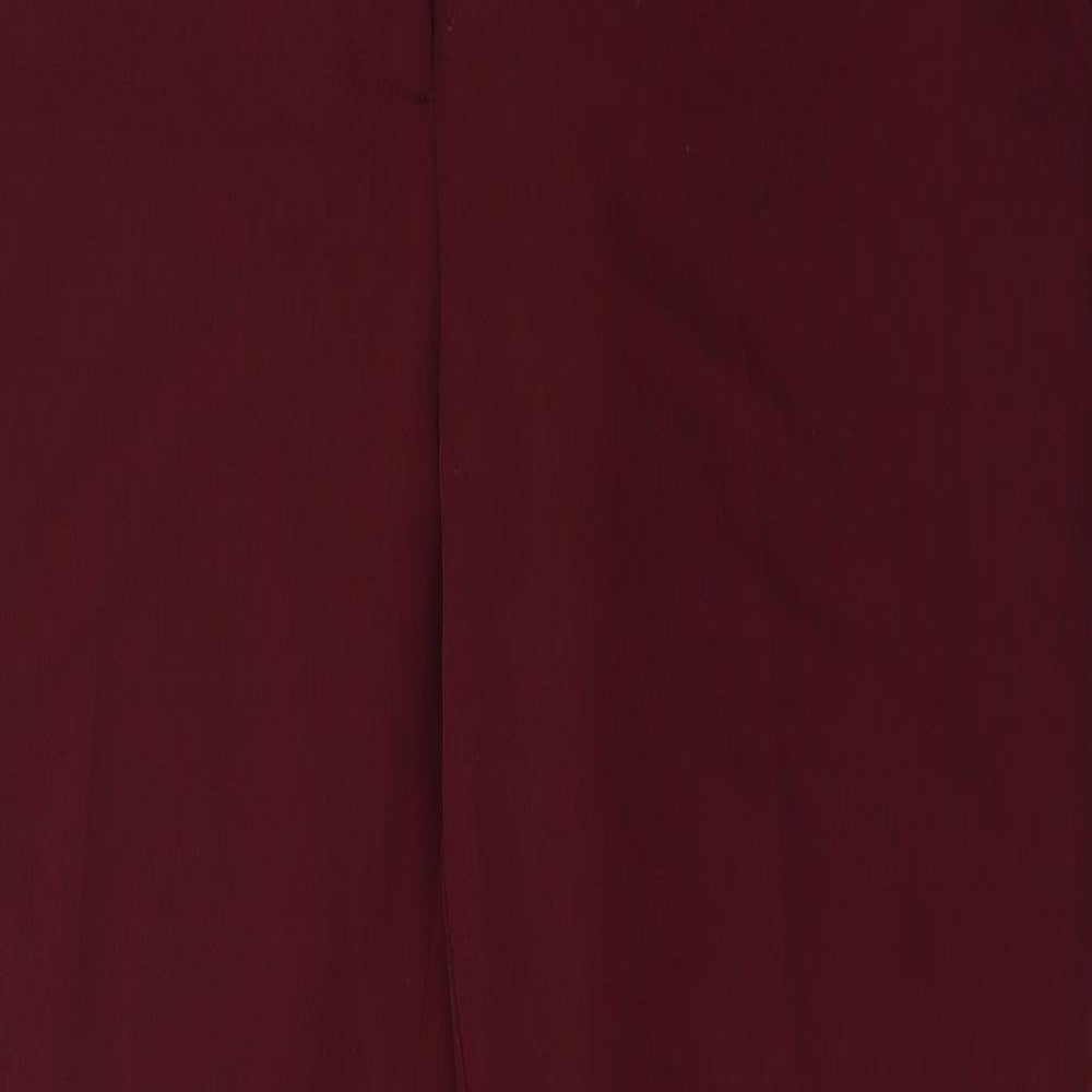 NEXT Womens Purple   Cropped Trousers Size 10 L25 in