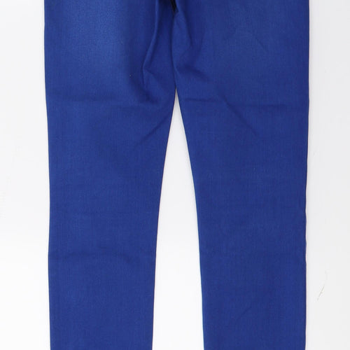 New Look Womens Blue  Denim Skinny Jeans Size 6 L29 in