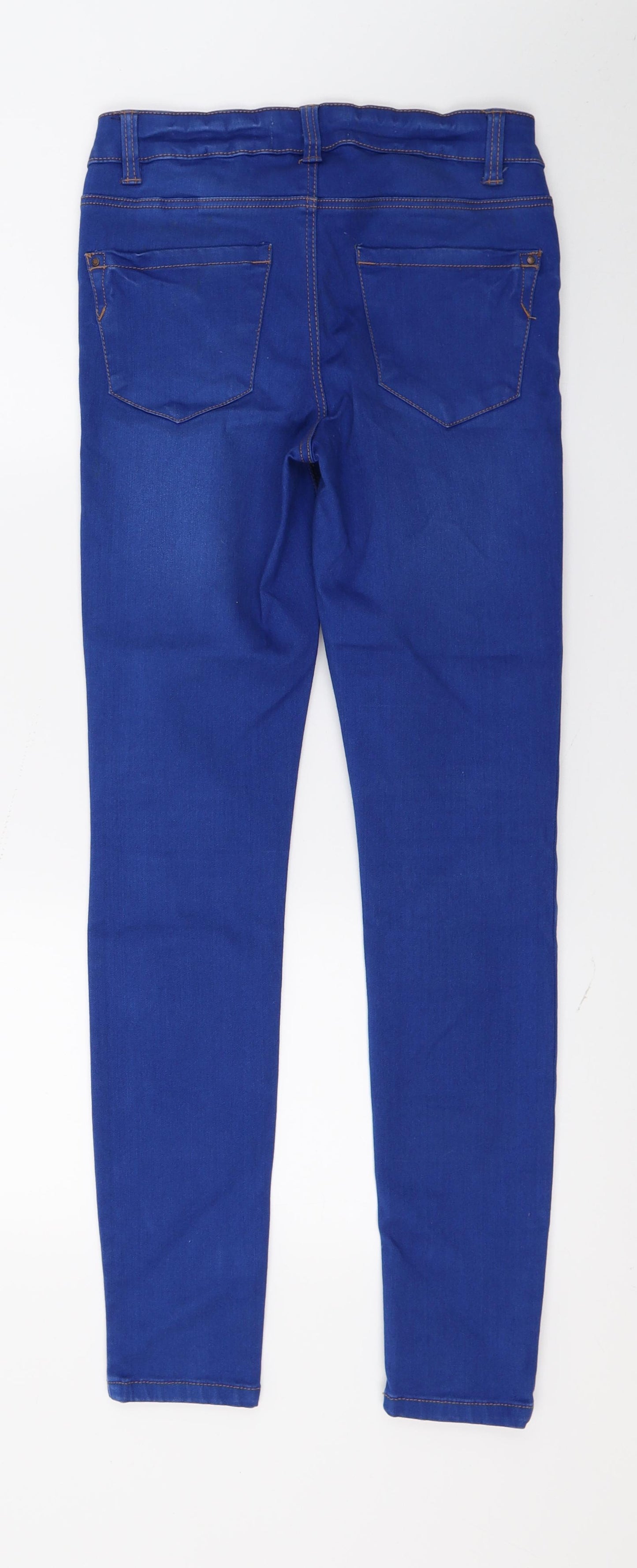 New Look Womens Blue  Denim Skinny Jeans Size 6 L29 in