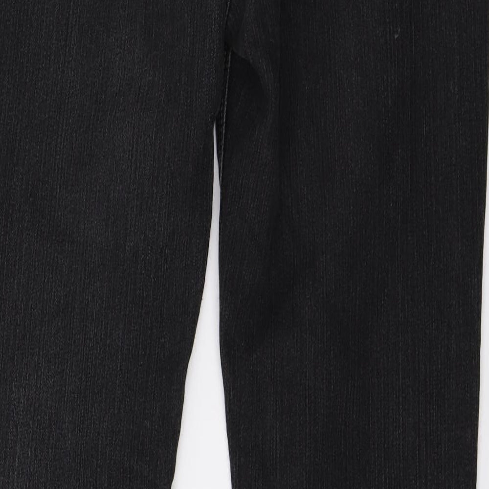 George Womens Grey  Denim Straight Jeans Size 12 L30 in