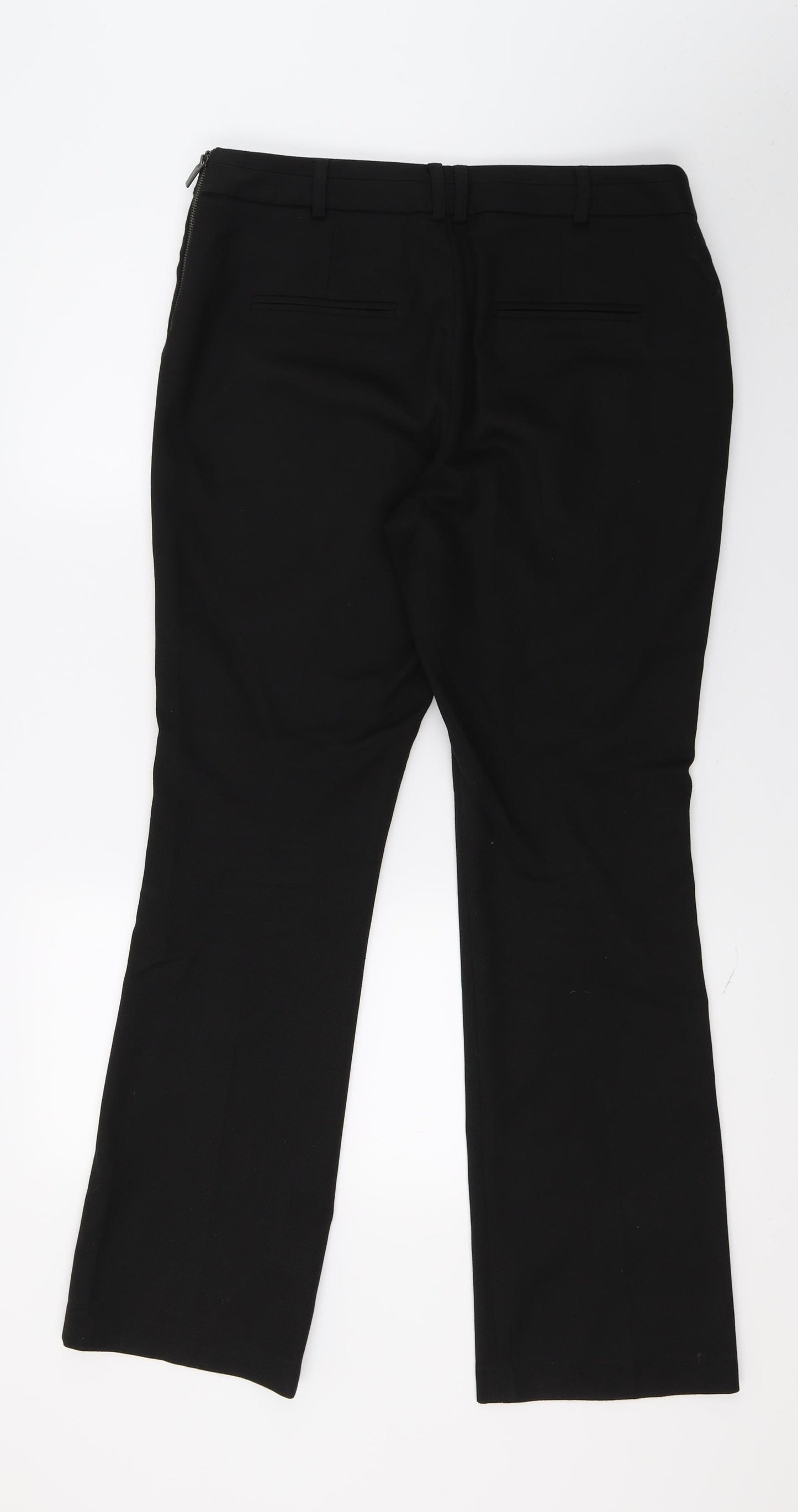 NEXT Womens Black   Trousers  Size 12 L30 in