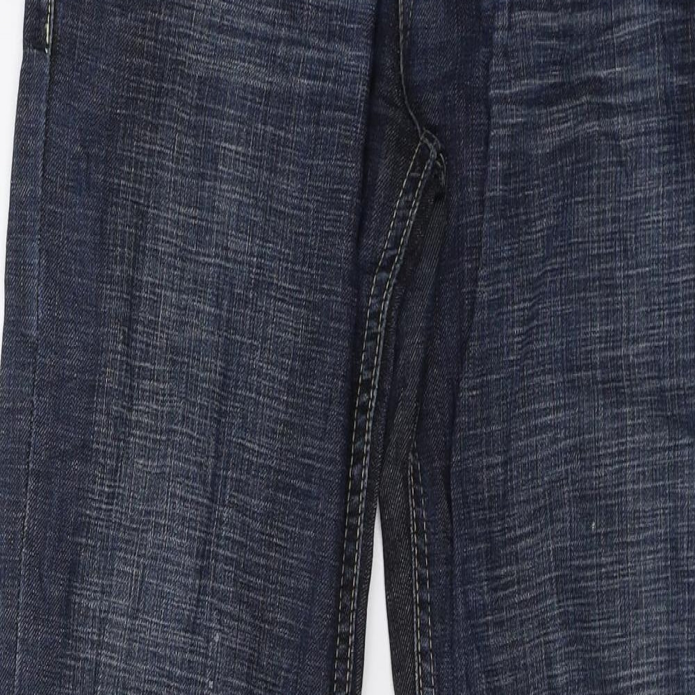 EXIT Mens Blue  Denim Straight Jeans Size 32 L31 in