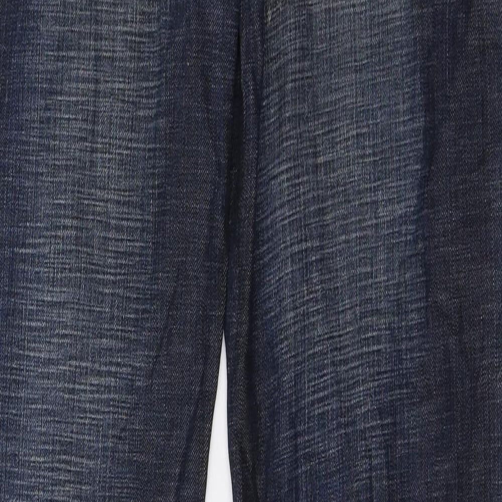 EXIT Mens Blue  Denim Straight Jeans Size 32 L31 in