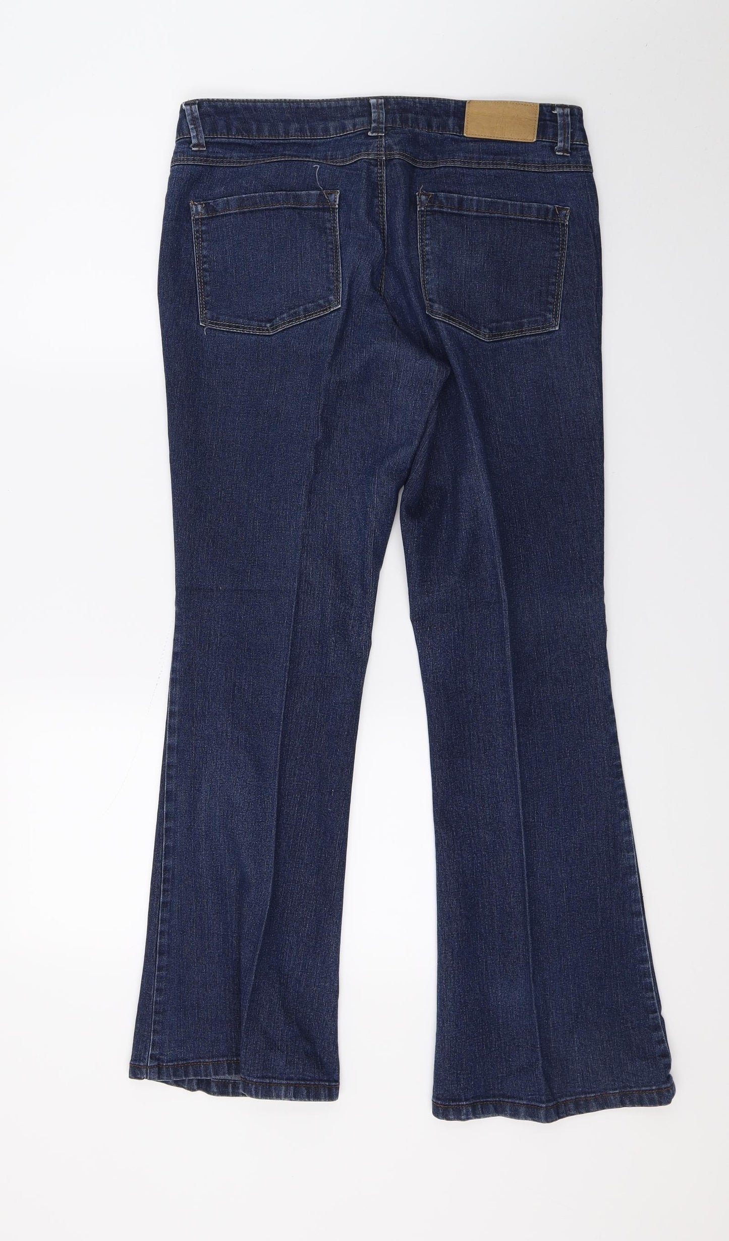 Dorothy Perkins Womens Blue  Denim Straight Jeans Size 10 L29 in