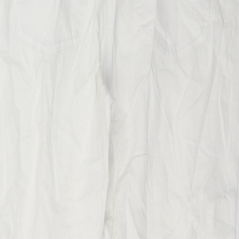 Cecil Womens White   Trousers  Size 28 in L23 in