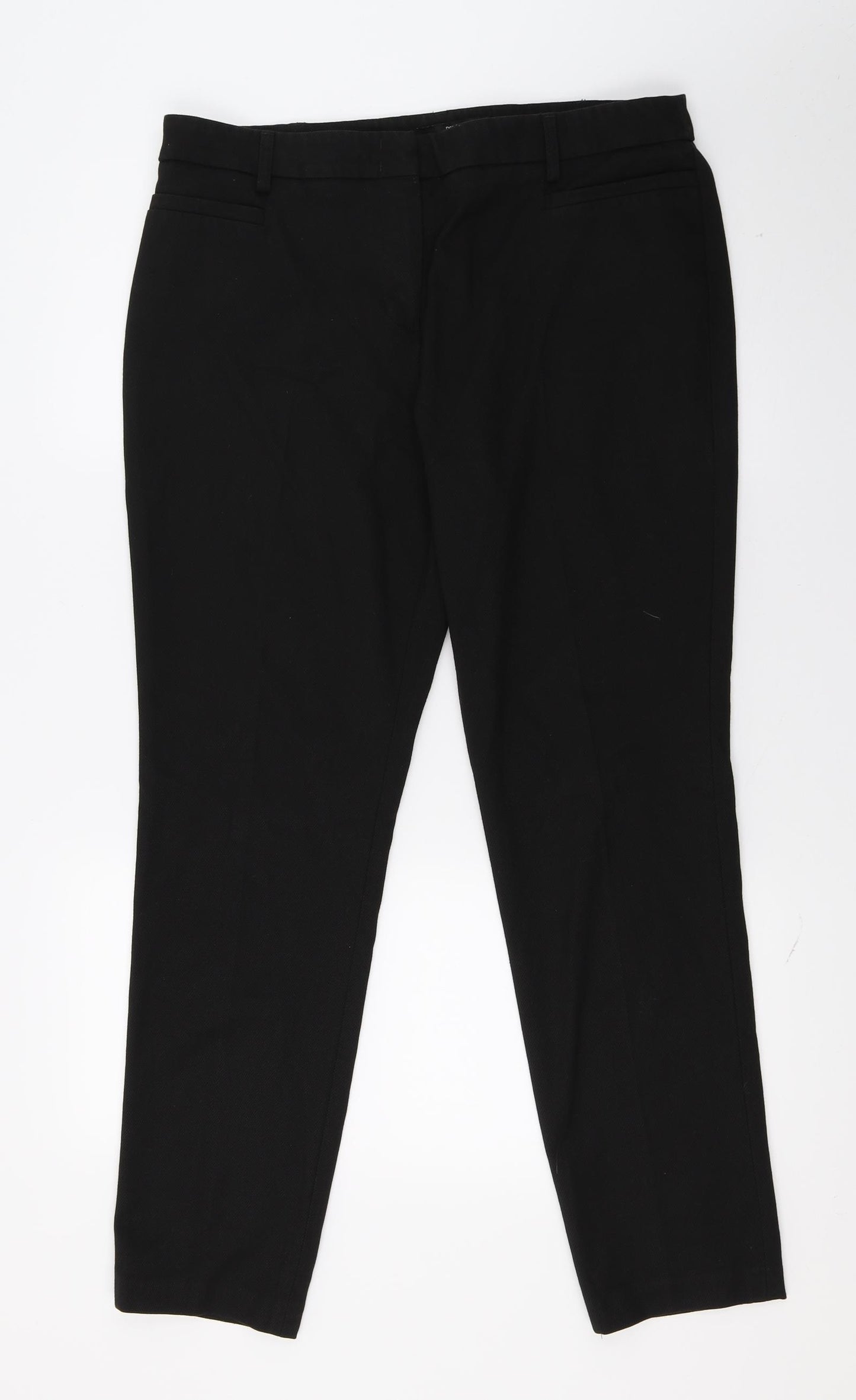 NEXT Womens Black   Trousers  Size 14 L28 in