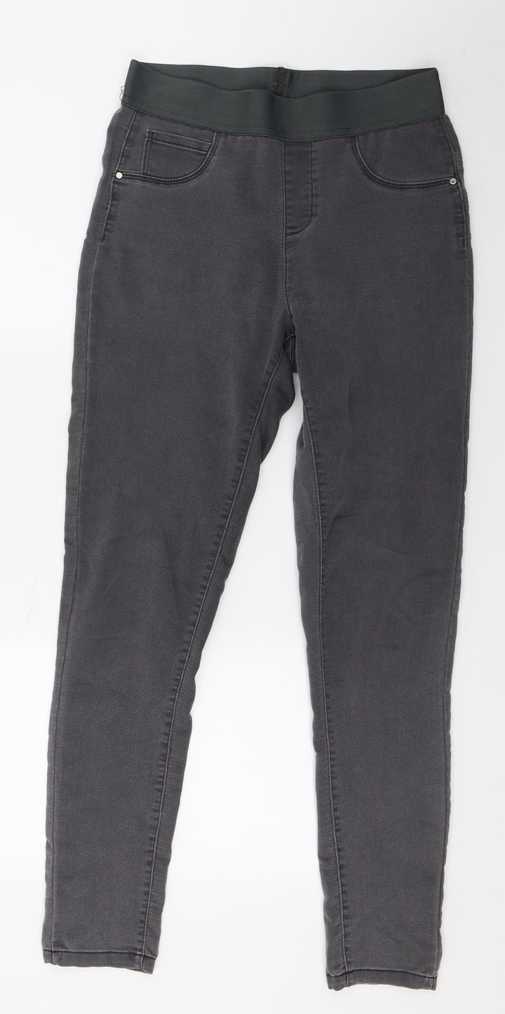 George Womens Grey Denim Jegging Jeans Size 10 L28 in