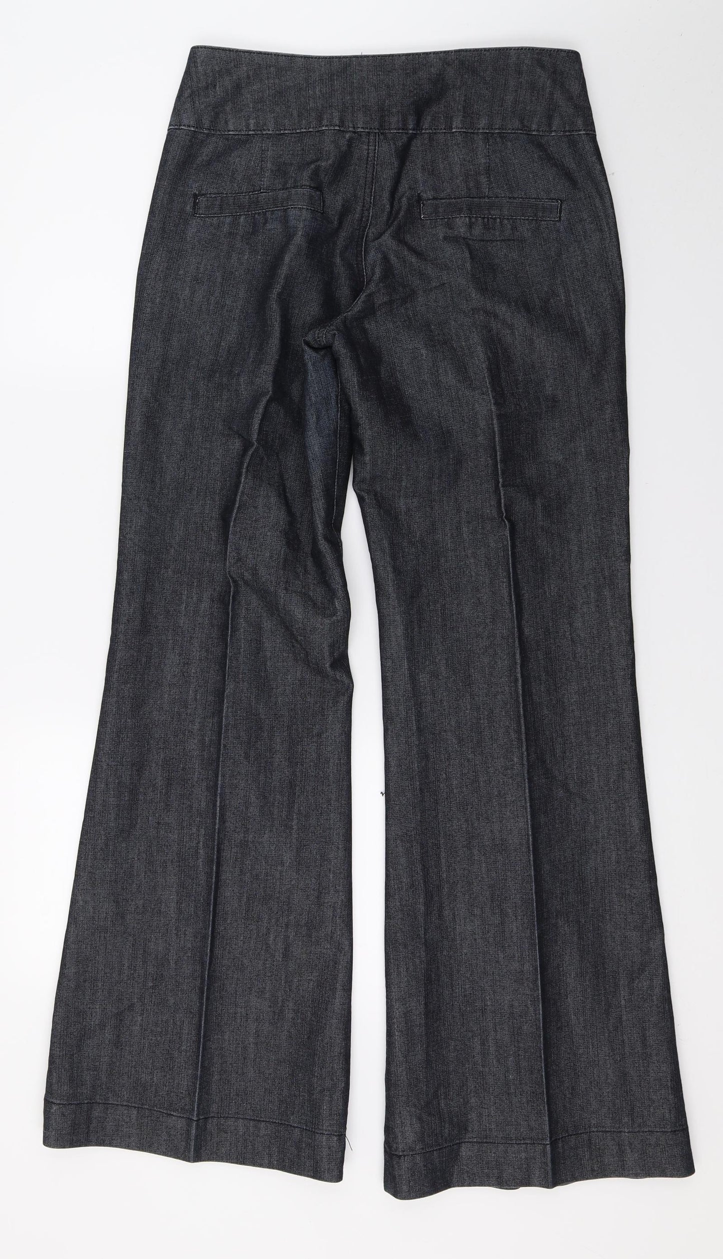 Et Vous Womens Blue  Denim Wide-Leg Jeans Size 8 L30 in