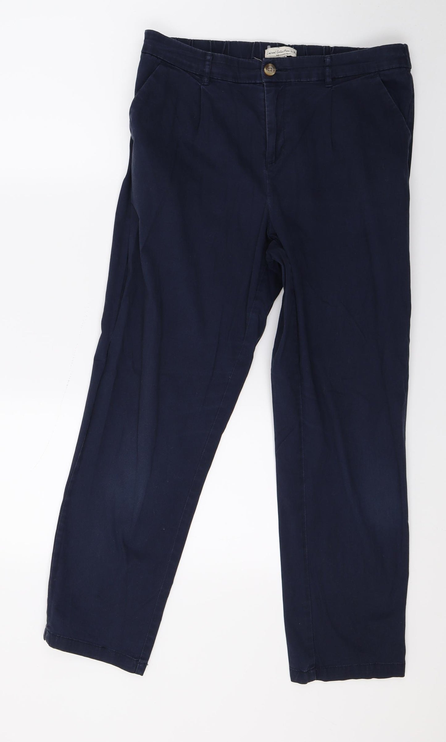 F&F Womens Blue   Trousers  Size 12 L27 in