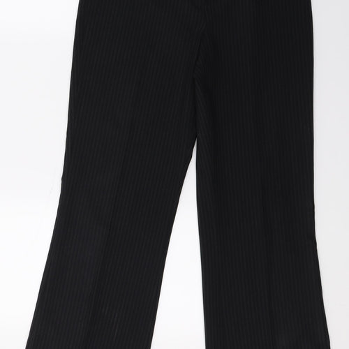 F&F Womens Blue Striped  Trousers  Size 8 L28 in