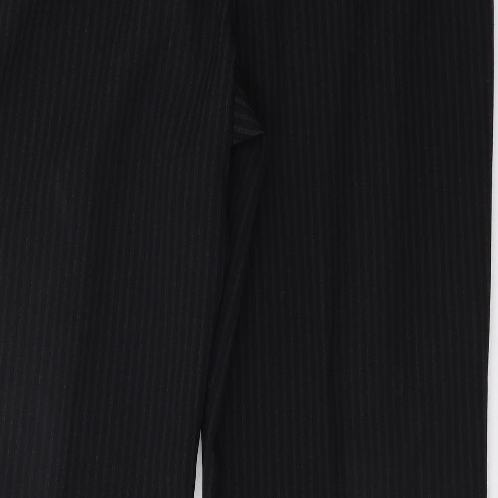 F&F Womens Blue Striped  Trousers  Size 8 L28 in