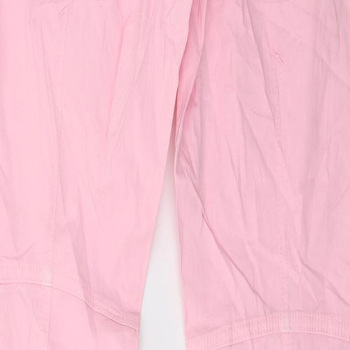 Preworn Womens Pink   Trousers  Size 10 L28 in