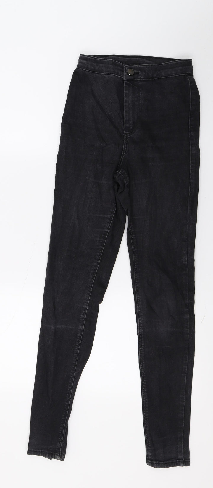 Topshop Womens Grey  Denim Skinny Jeans Size 26 in L30 in
