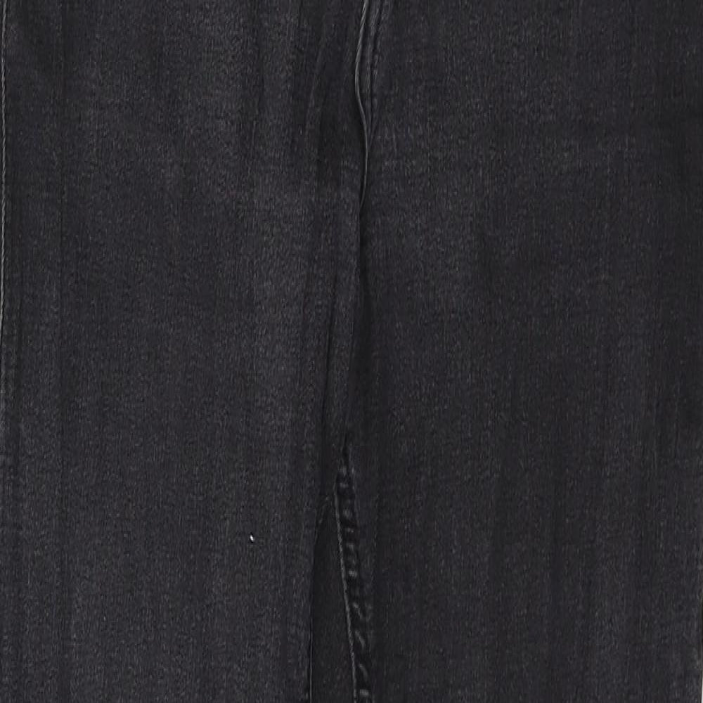 Topshop Womens Grey  Denim Skinny Jeans Size 26 in L30 in