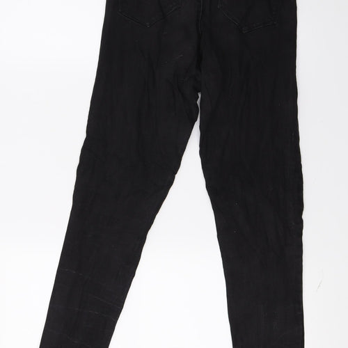 Denim & Co. Womens Black  Denim Skinny Jeans Size 12 L29 in