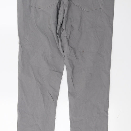 Preworn Womens Grey   Trousers  Size 34 in L28 in