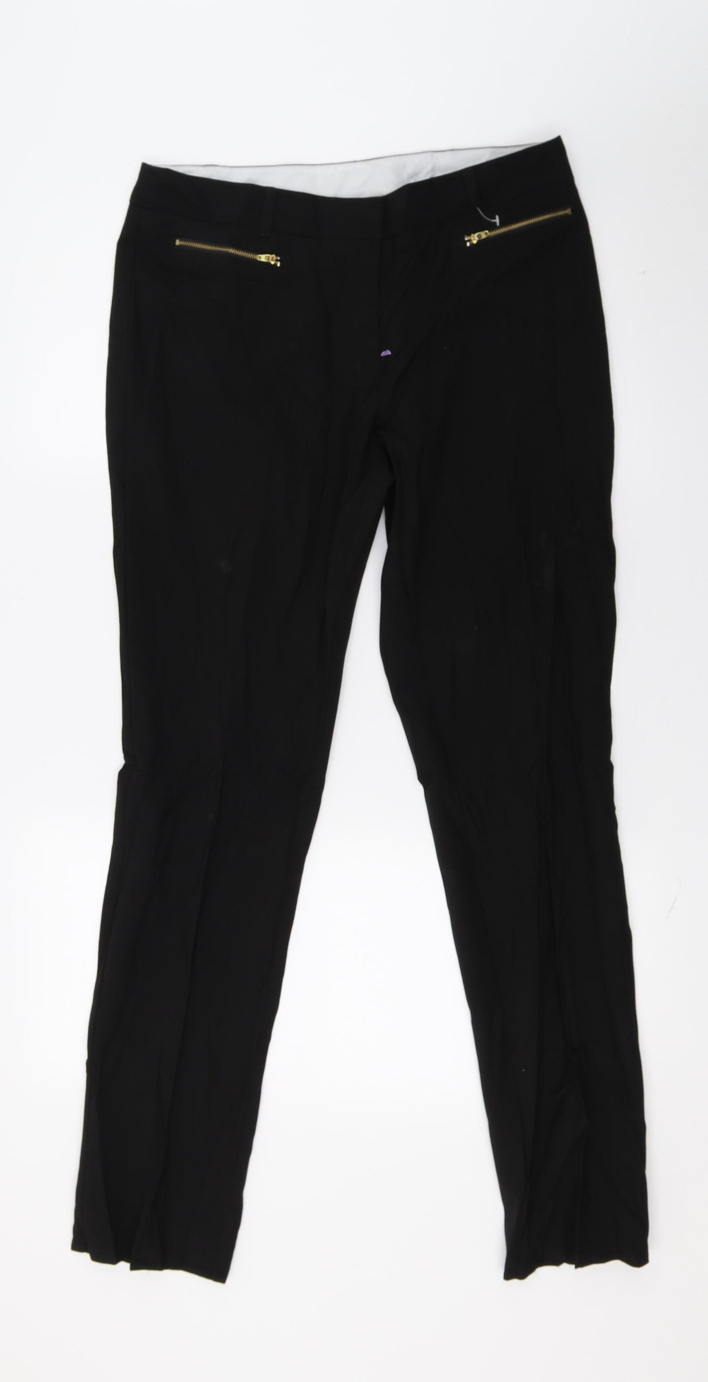 More Uk Womens Black   Trousers  Size 32 in L30 in
