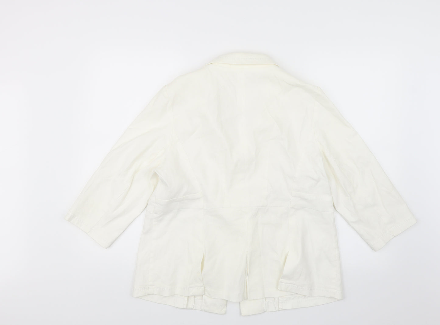 Per Una Womens White   Jacket  Size 18
