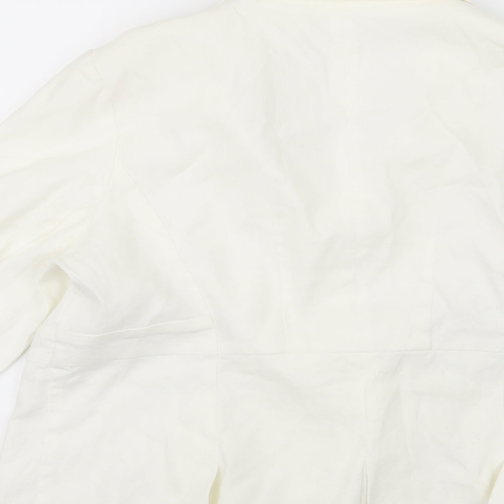 Per Una Womens White   Jacket  Size 18