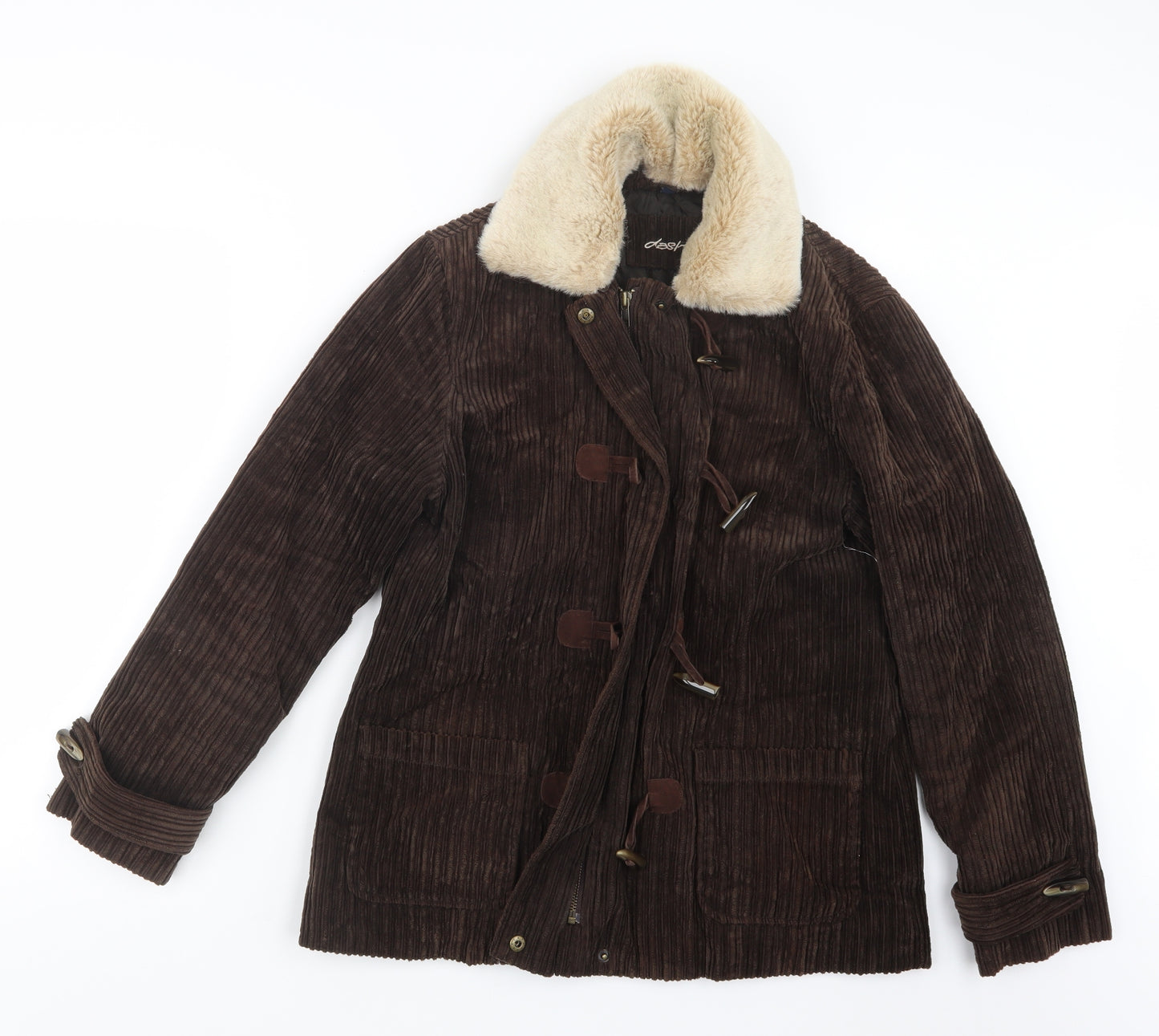 DASH Womens Brown   Jacket  Size 12