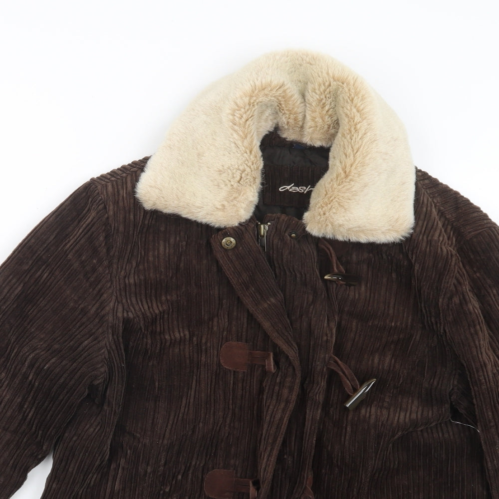 DASH Womens Brown   Jacket  Size 12