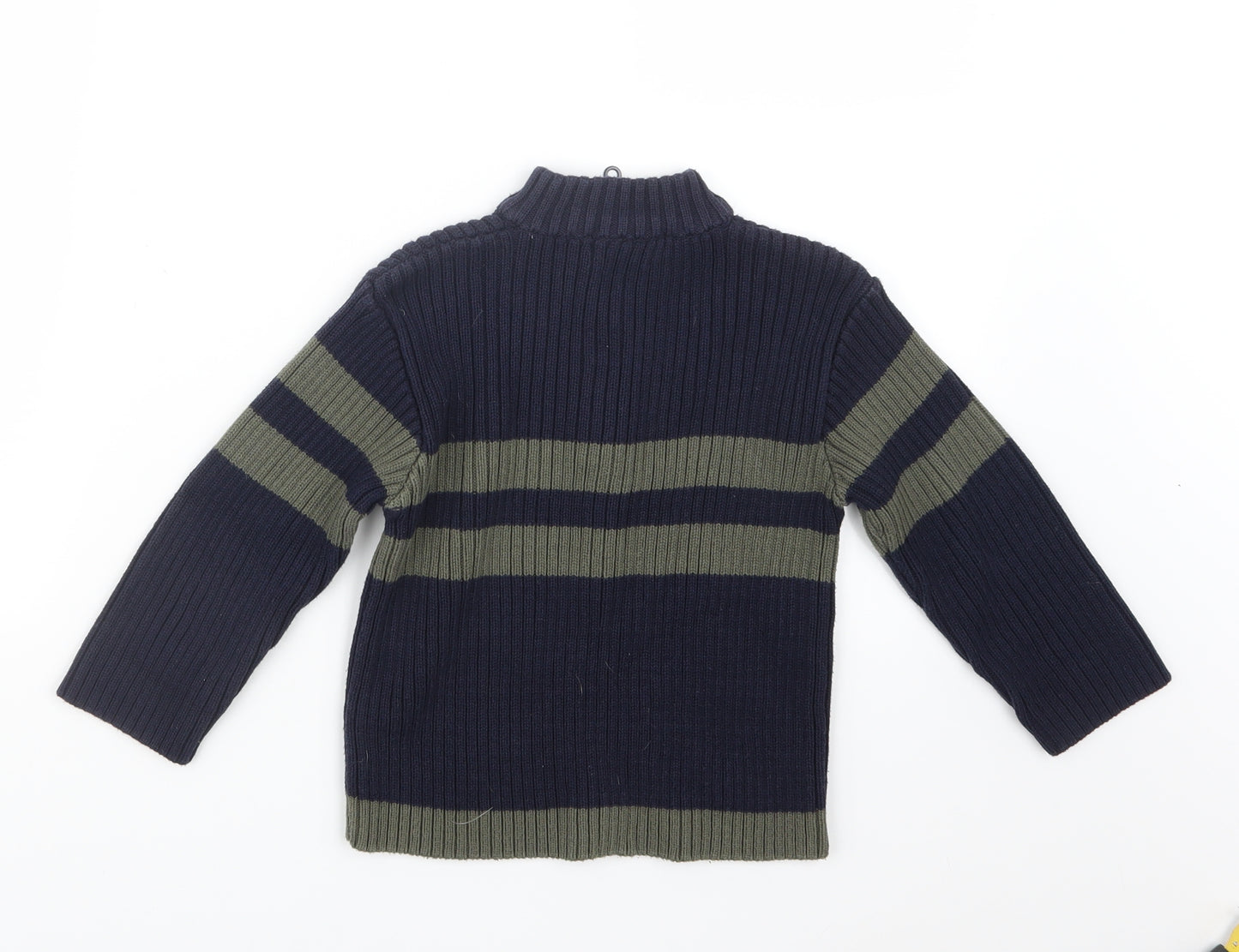 George Boys Blue  Knit Pullover Sweatshirt Size 2-3 Years