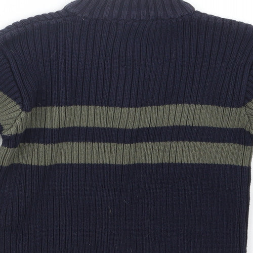 George Boys Blue  Knit Pullover Sweatshirt Size 2-3 Years