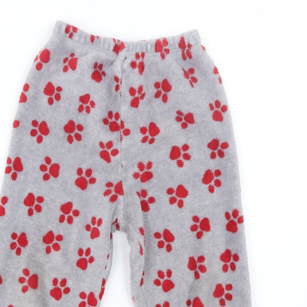 Rebel Boys Grey Geometric   Pyjama Set Size 5-6 Years  - Paw Patrol