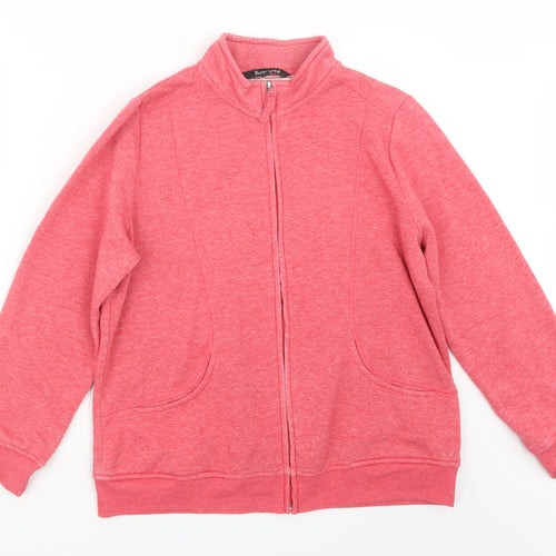 Bonmarché Womens Pink   Jacket  Size 16
