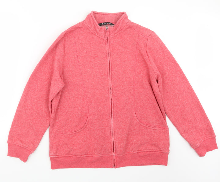 Bonmarché Womens Pink Jacket Size 16
