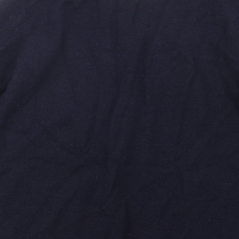 Damart Womens Blue  Knit Cardigan Jumper Size 10