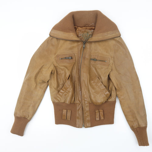 New Look Womens Brown   Jacket  Size 12