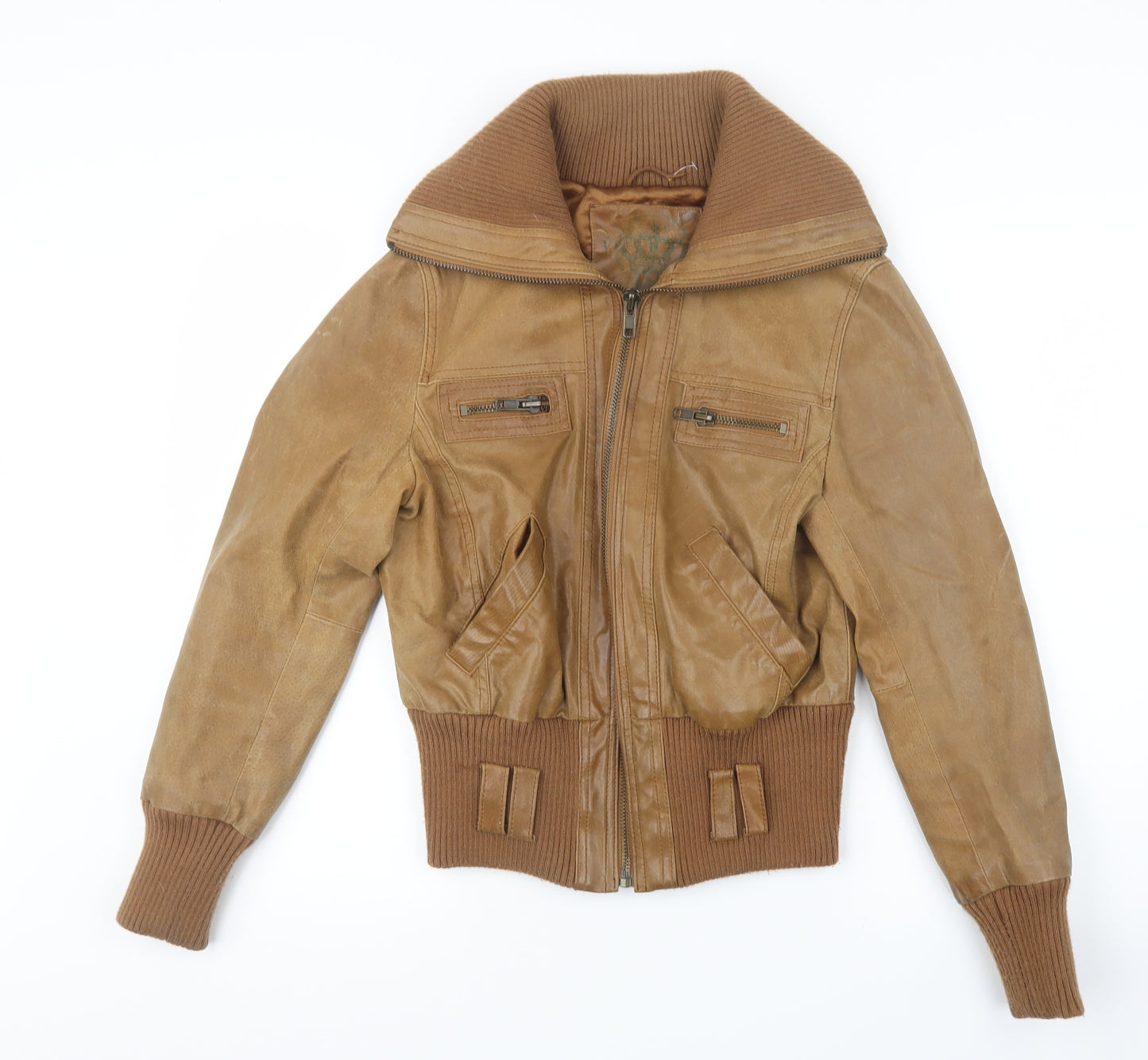 New Look Womens Brown   Jacket  Size 12