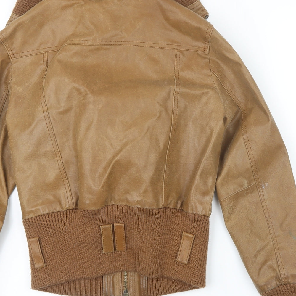 New Look Womens Brown   Jacket  Size 12